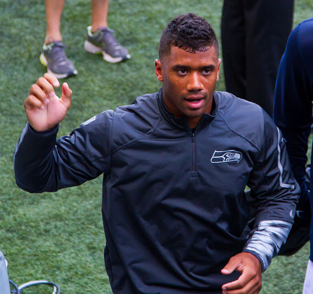 Russell Wilson - Photo by Mike Morris