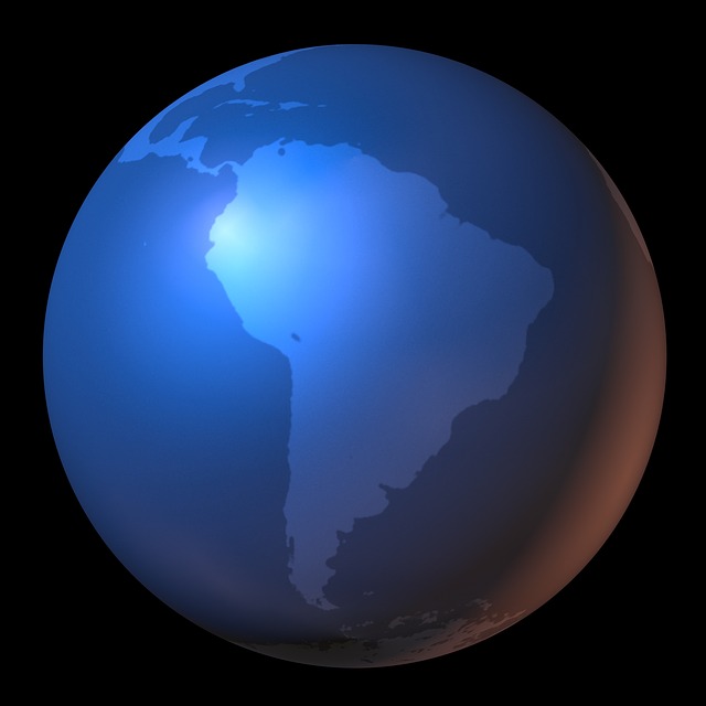 South America - Public Domain
