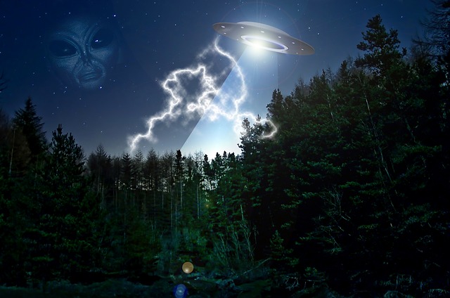 Alien UFO Extraterrestrial - Public Domain