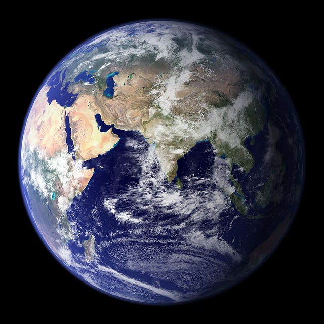 Earth Blue Planet - Public Domain