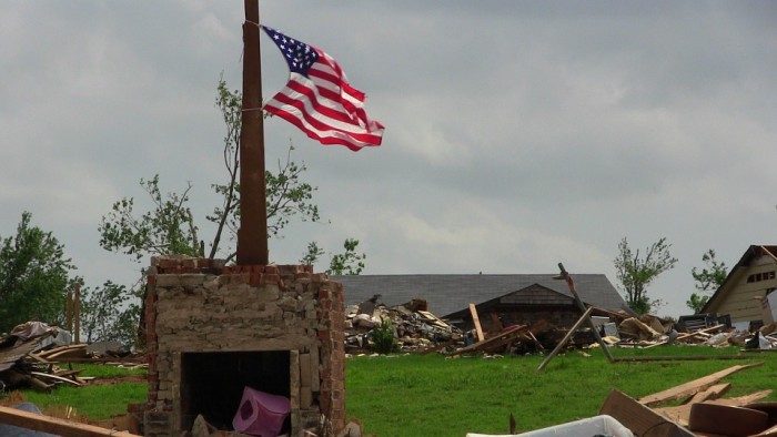 Tornado Destruction - Public Domain