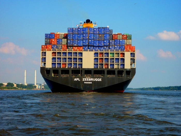 Container Ship - Public Domain