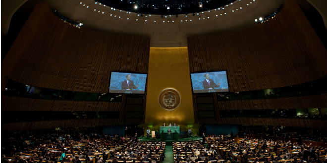 Barack Obama Addresses The UN General Assembly - White House Photo