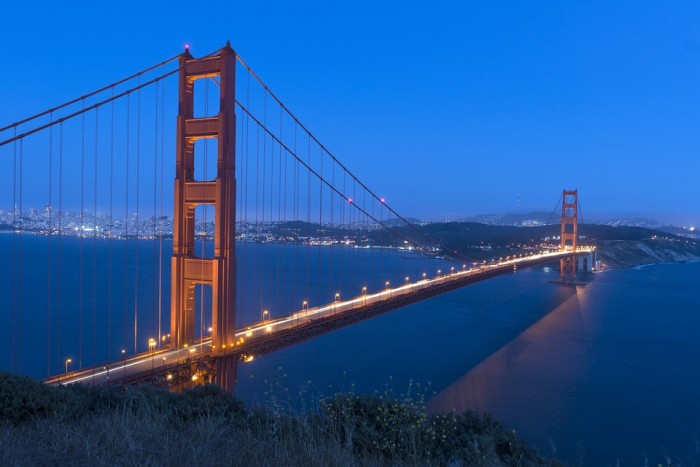 The Golden Gate Bridge - Public Domain