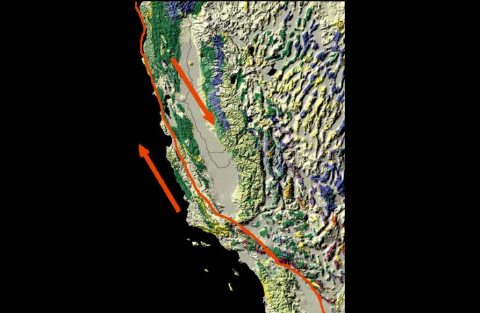 Pacific Plate And The North American Plate