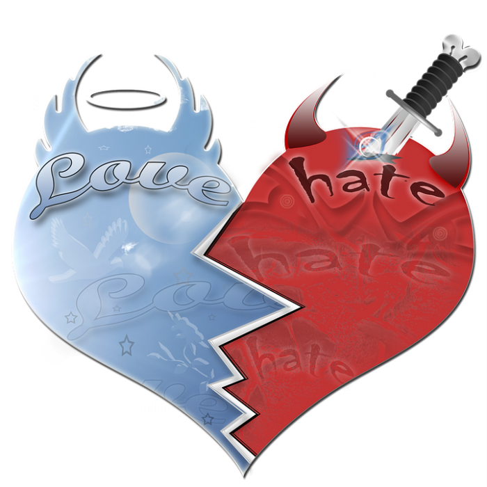 Love Hate - Public Domain