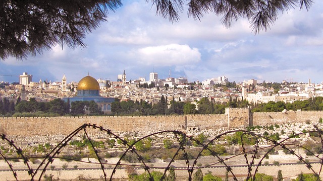 Jerusalem Wire Fence - Public Domain
