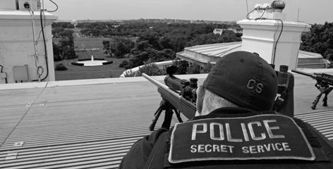 Secret Service On White House Roof - Public Domain