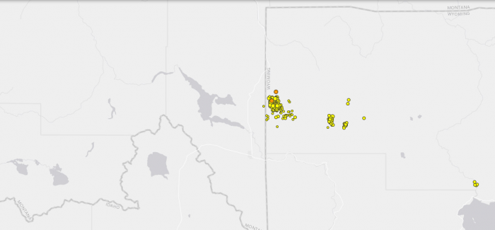 There Have Been 296 Earthquakes In The Vicinity Of The Yellowstone Supervolcano Within The Last 7 Days