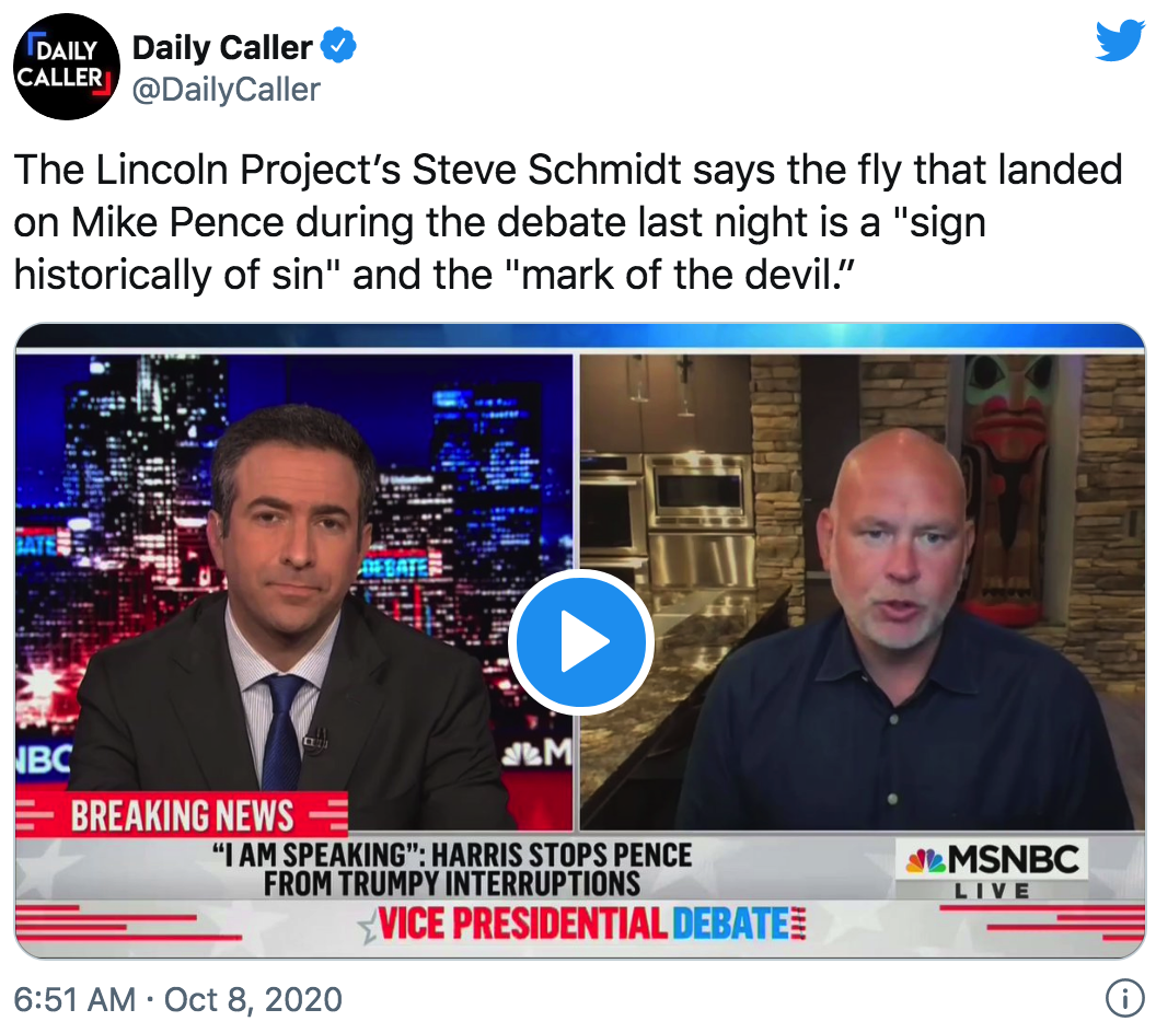 The Lincoln Project’s Steve Schmidt had the audacity to say that the ...